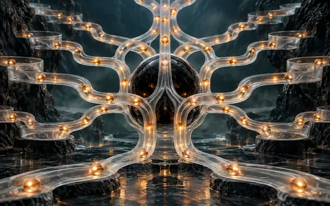 Conceptual illustration generated with ImageGen — An address hidden in motion