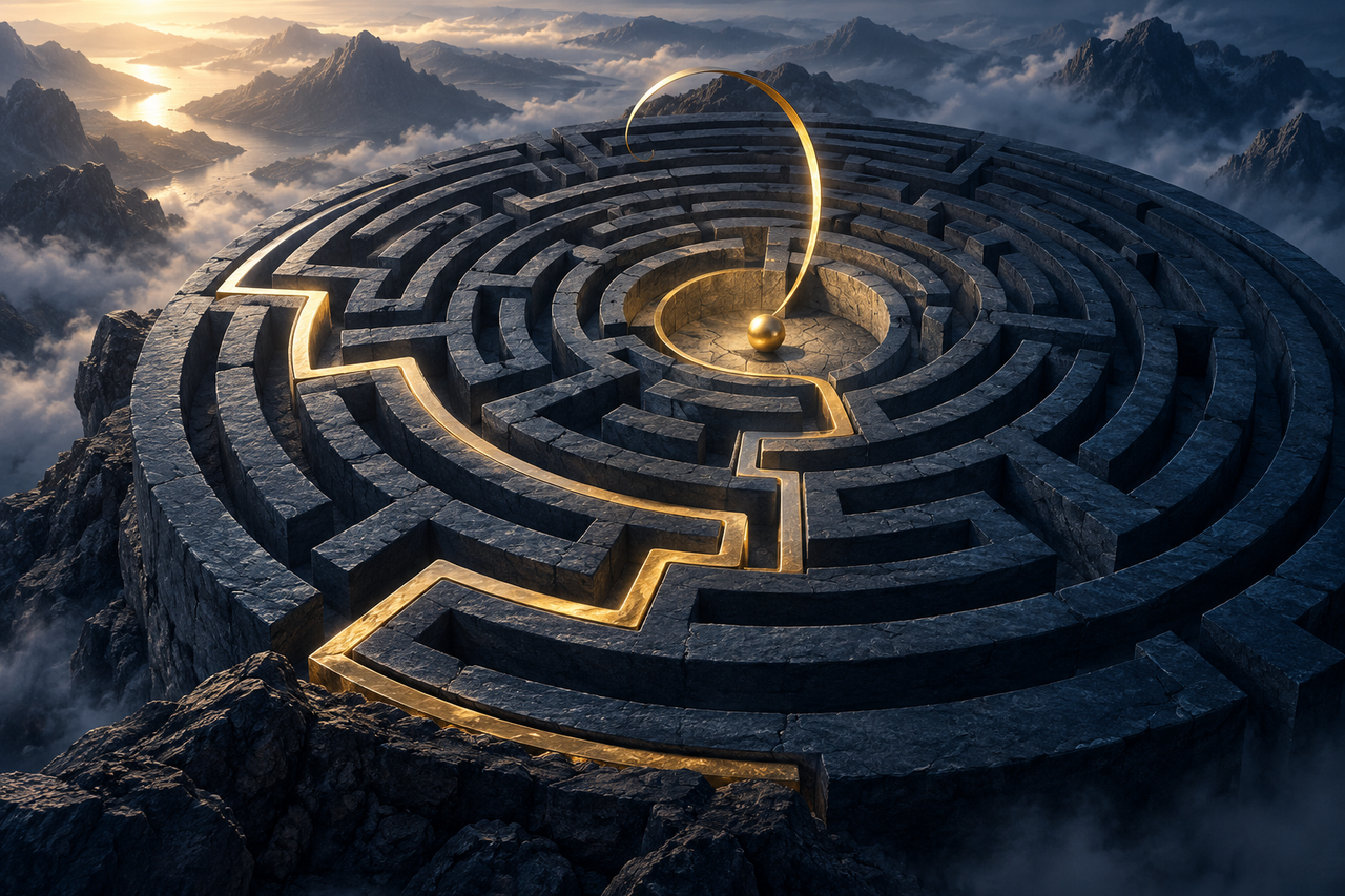 Does more thinking mean better answers? Reasoning and verification: AI-generated conceptual cover art, not an experimental result.