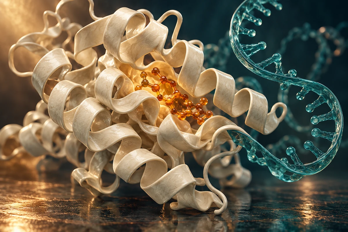 From complex coordinates to molecular mechanisms: binding evidence and identifiability after AlphaFold 3 — conceptual cover