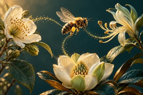 Functional Resilience of Pollination Networks: Evidence on Species Diversity, Joint Failure, and Agricultural Output — conceptual cover
