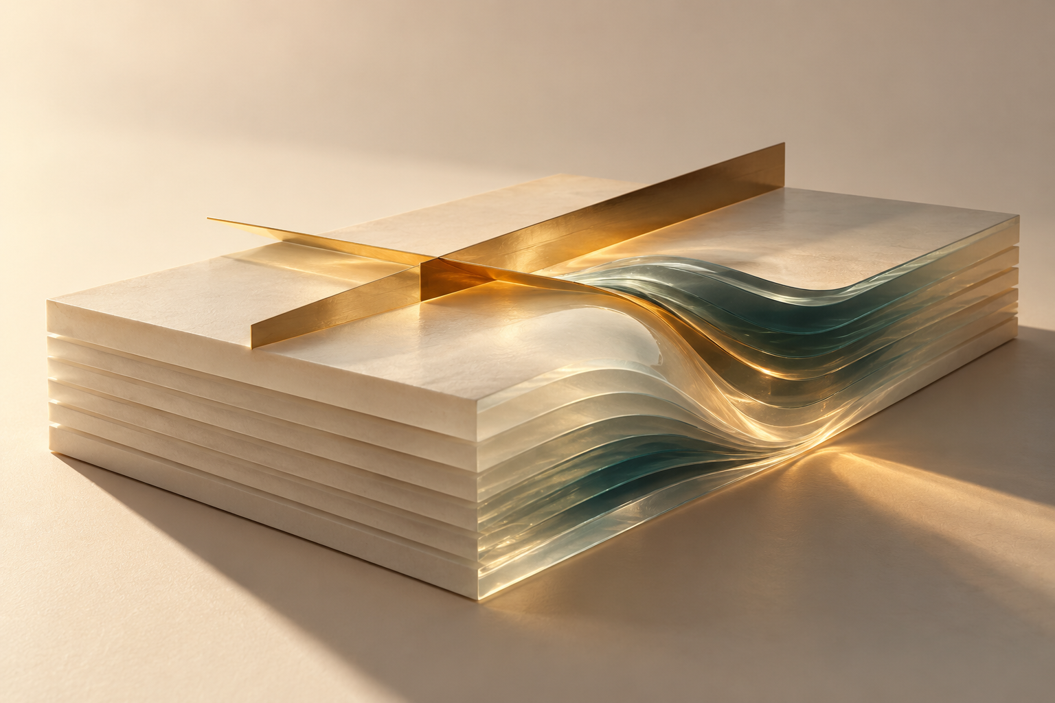 Conceptual editorial illustration for What Low-Rank Adaptation Can and Cannot Represent