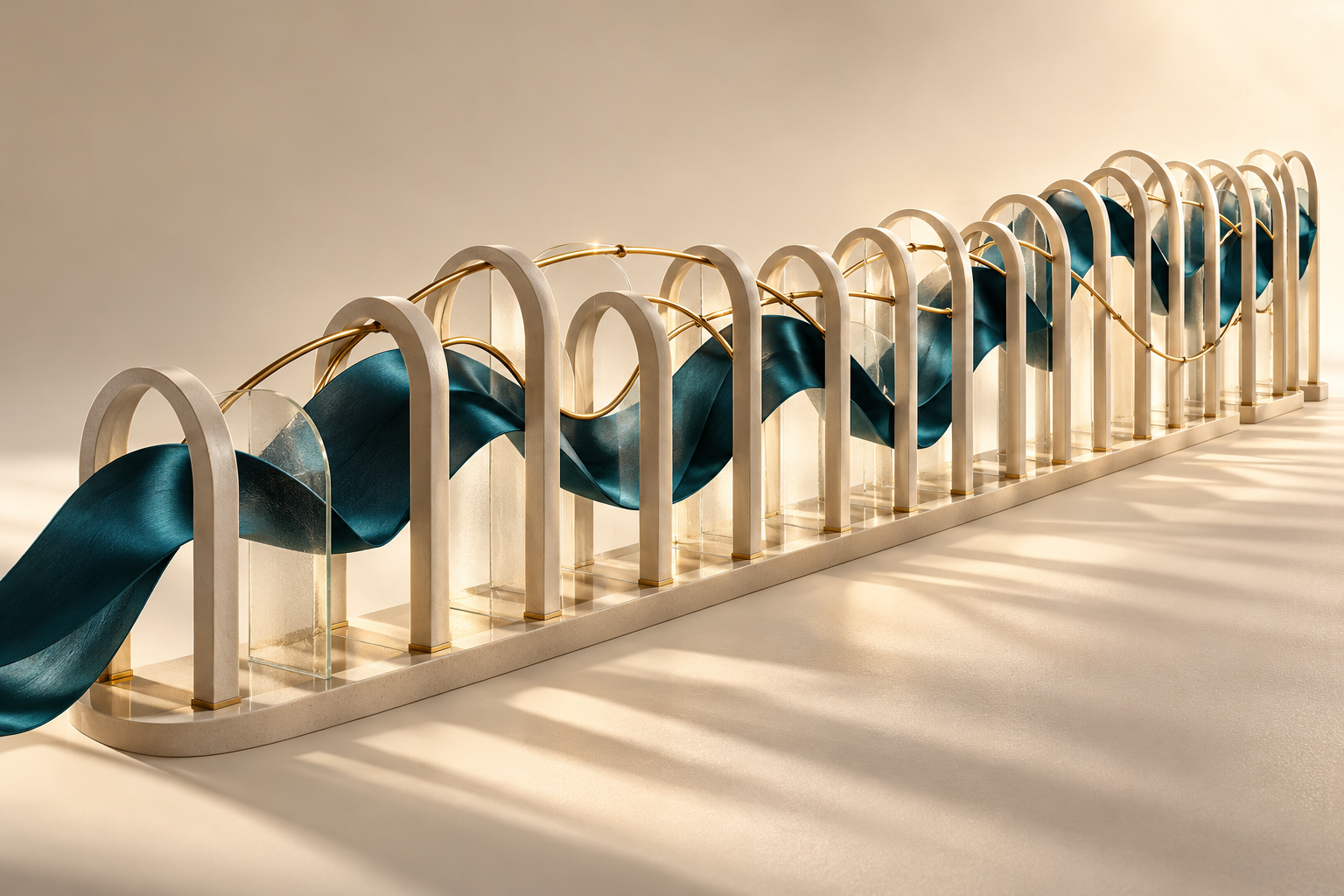Conceptual editorial illustration for When Depth Becomes a Dynamical System