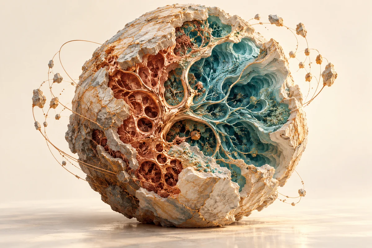 Conceptual editorial illustration for The Tumor Is Not a Sample: Spatial Evolution, Detection Limits and Longitudinal Inference