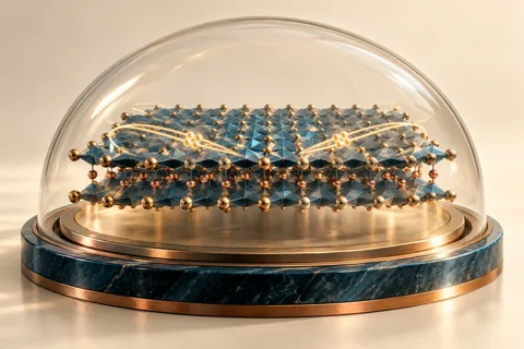 Conceptual editorial illustration for A Superconducting Signature Is a Chain of Evidence: Nickelates, Interfaces and Competing Explanations